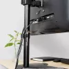 Techly ICA-LCD 2500 Soporte para monitor 68,6 cm (27 inch) Escritorio Negro