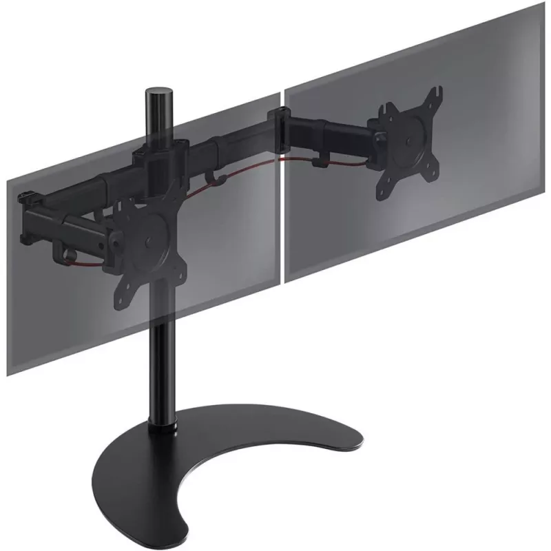 Techly Soporte de escritorio para 2 monitores 13-27