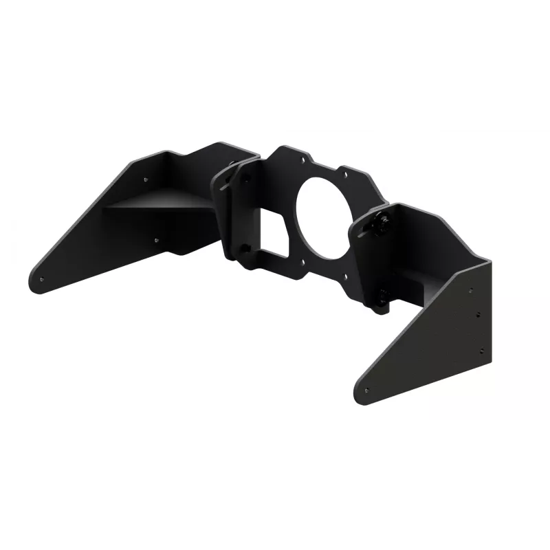 Res-Tech GT DD SUPPORT FANATEC CSL, Soporte para base de volante de carreras, Negro