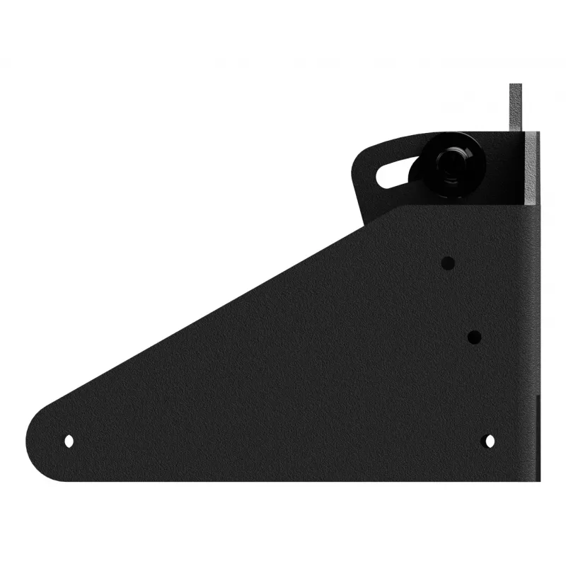 Res-Tech GT DD SUPPORT FANATEC CSL, Soporte para base de volante de carreras, Negro