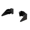 Res-Tech GT DD SUPPORT FANATEC, Soporte para base de volante de carreras, Negro, Acero