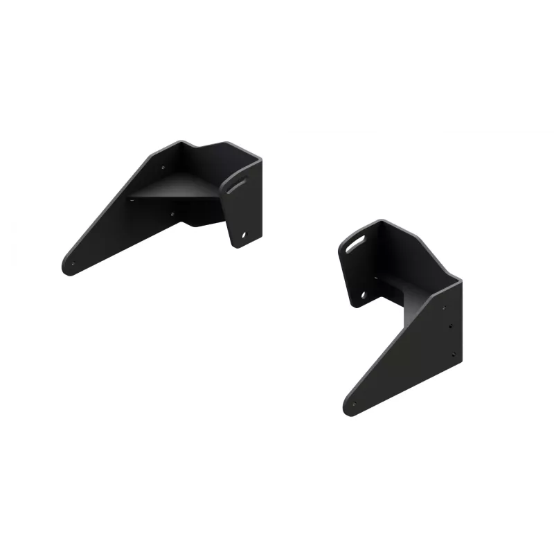 Res-Tech GT DD SUPPORT FANATEC, Soporte para base de volante de carreras, Negro, Acero