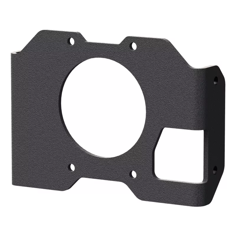 Res-Tech X1-GT PLATTENADAPTER FANATEC CSL, Soporte para base de volante de carreras, Negro, Acero, Fanatec CSL DD y Fanatec GT PRO