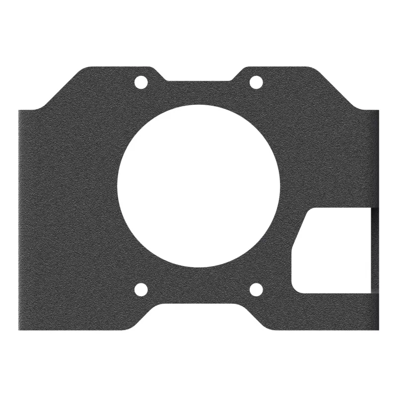 Res-Tech X1-GT PLATTENADAPTER FANATEC CSL, Soporte para base de volante de carreras, Negro, Acero, Fanatec CSL DD y Fanatec GT PRO