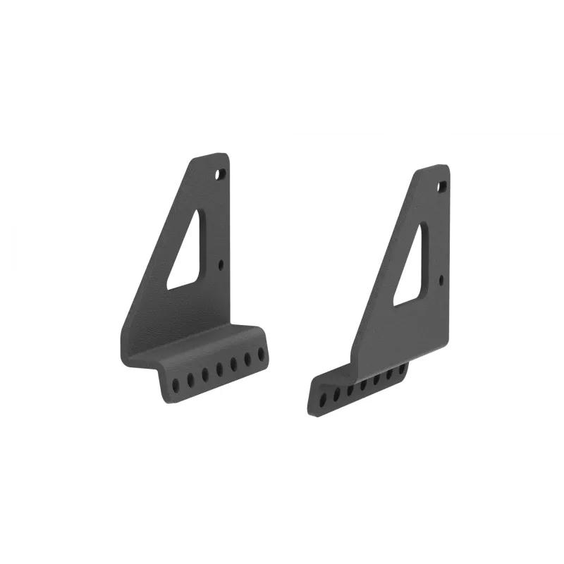 Res-Tech X1 DD SUPPORT FANATEC, Soporte para base de volante de carreras, Negro, Aluminio, DD1, DD2, 300 mm, 300 mm