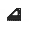 Res-Tech X1 DD SUPPORT FANATEC, Soporte para base de volante de carreras, Negro, Aluminio, DD1, DD2, 300 mm, 300 mm