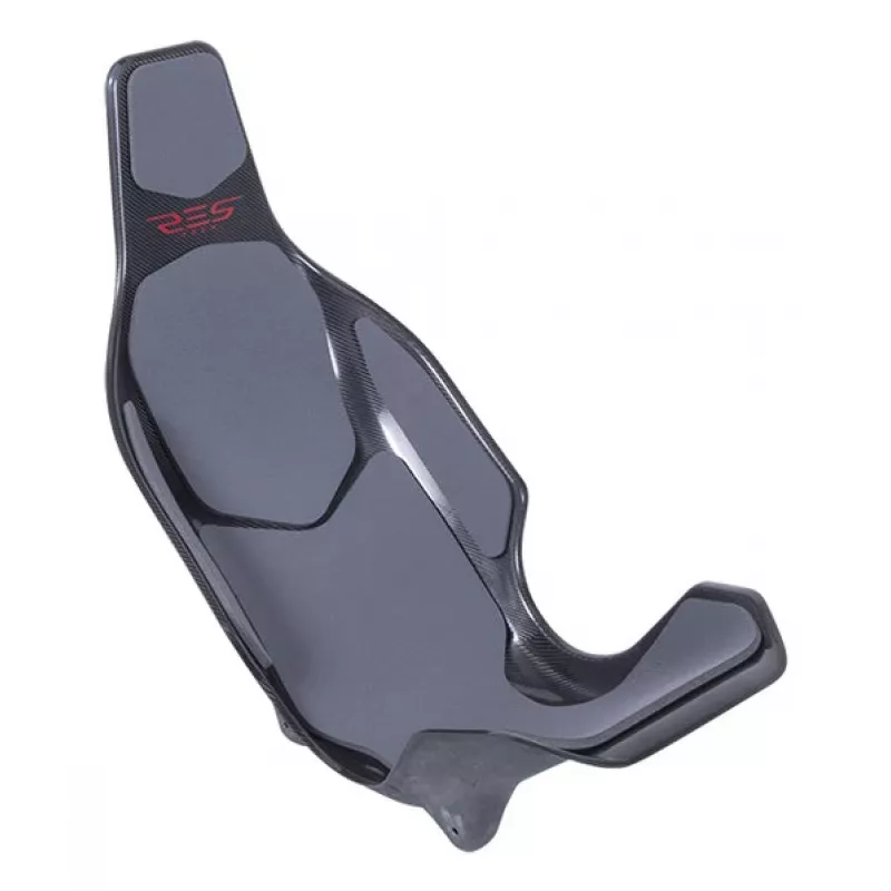 Res-Tech X1 CARBON SEAT - Gris, Asiento de carreras, Gris, Carbono, Neopreno