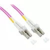 Techly Cable de fibra óptica LC/LC Multimodo 50/125 OM4 5m ILWL D5-LCLC-050/OM4
