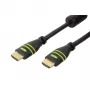 Techly Cable HDMI de alta velocidad con Ethernet A/A M/M Ferrita 2 m ICOC HDMI-FR-020