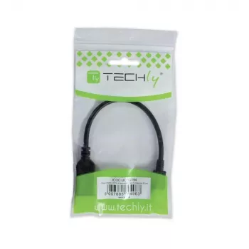Techly Cable USB2.0 OTG A-hembra / Micro-B-macho 0,2 m ICOC UOTG-194