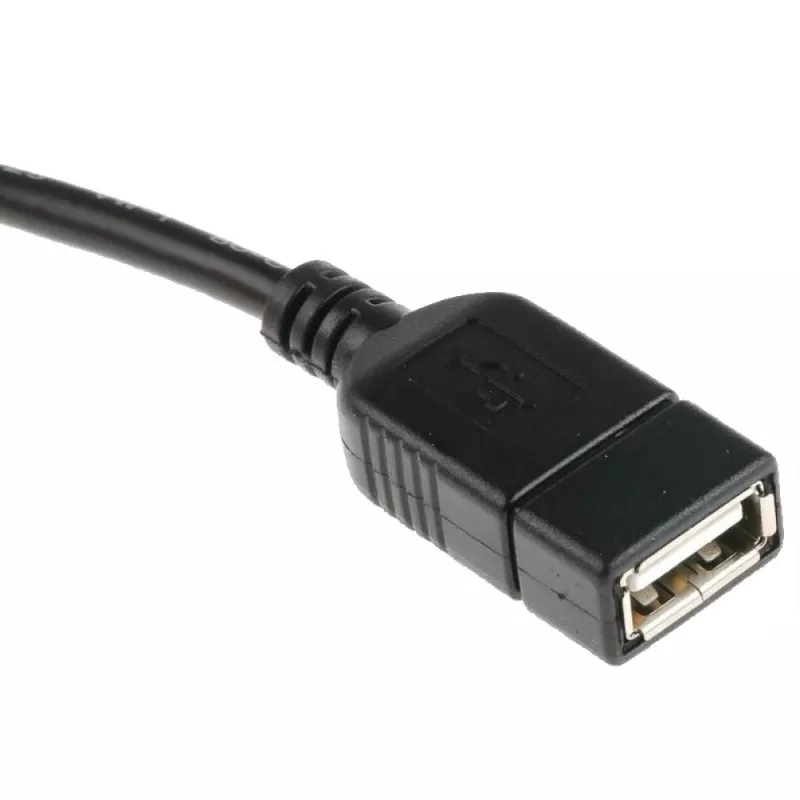 Techly Cable USB2.0 OTG A-hembra / Micro-B-macho 0,2 m ICOC UOTG-194