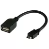Techly Cable USB2.0 OTG A-hembra / Micro-B-macho 0,2 m ICOC UOTG-194