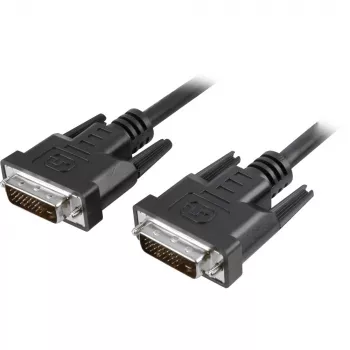 Techly Cable de monitor DVI analógico digital M/M Dual Link 1,8 m (DVI-I) ICOC DVI-8900