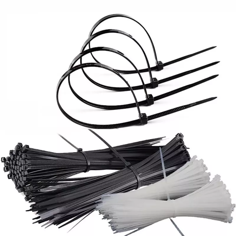 Techly Brida de nailon Patch 280x4,8 mm 100 uds. Negro ISWT-28048-BK