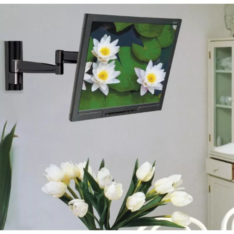Techly Soporte de pared inclinable para TV LED LCD 13-37