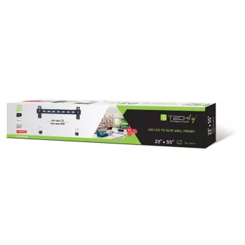 Techly Soporte de pared fijo delgado para TV LED LCD 23-55