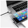 Techly ICOC MU2CC9-020-AL Cable USB USB 2.0 2 m USB C Gris, Negro