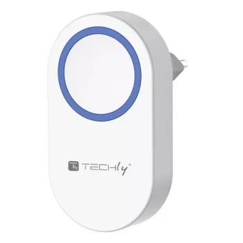 Techly I-BELL-RING05R Receptor de timbre inalámbrico blanco