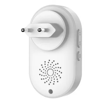 Techly I-BELL-RING05R Receptor de timbre inalámbrico blanco