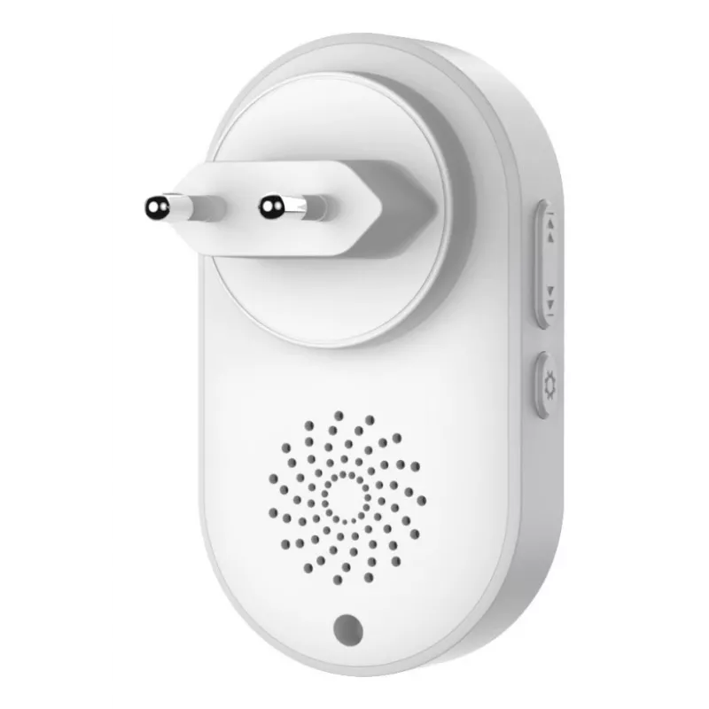 Techly I-BELL-RING05R Receptor de timbre inalámbrico blanco