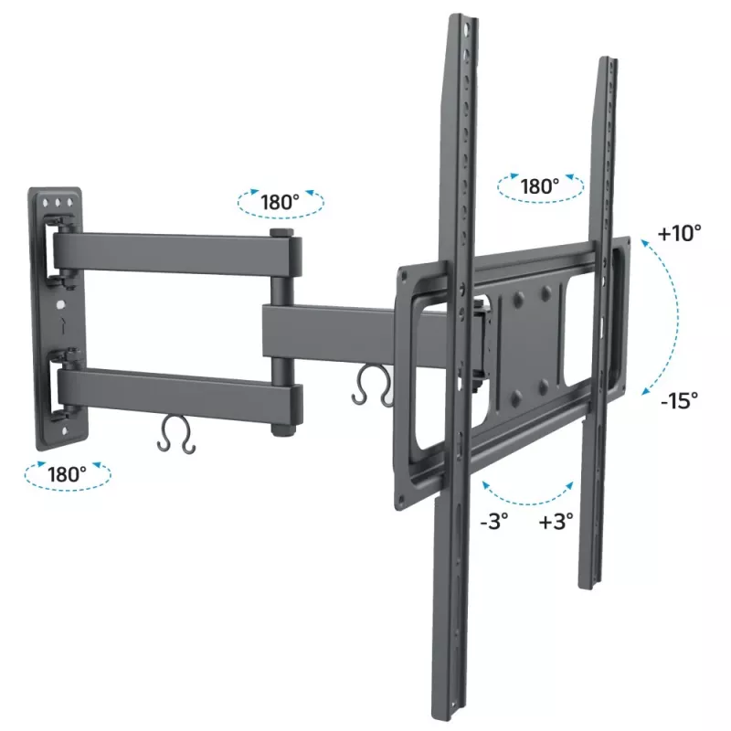 Techly Soporte de pared para TV LED-LCD de 32-55