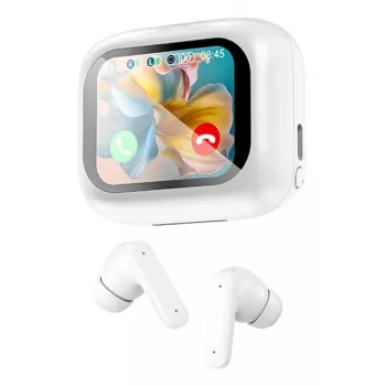 Techly ICC SB-BLT08W Auriculares/headset True Wireless Stereo (TWS) in-ear para llamadas/música Bluetooth blanco
