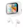 Techly ICC SB-BLT08W Auriculares/headset True Wireless Stereo (TWS) in-ear para llamadas/música Bluetooth blanco