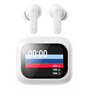 Techly ICC SB-BLT08W Auriculares/headset True Wireless Stereo (TWS) in-ear para llamadas/música Bluetooth blanco