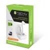 Techly ICC SB-BLT08W Auriculares/headset True Wireless Stereo (TWS) in-ear para llamadas/música Bluetooth blanco