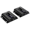 Techly IDATA EXTIP-483 Extensor AV transmisor y receptor AV negro