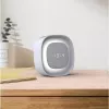 Techly IC-CLOCK-56WH Despertador digital gris, blanco