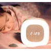 Techly IC-CLOCK-56WH Despertador digital gris, blanco