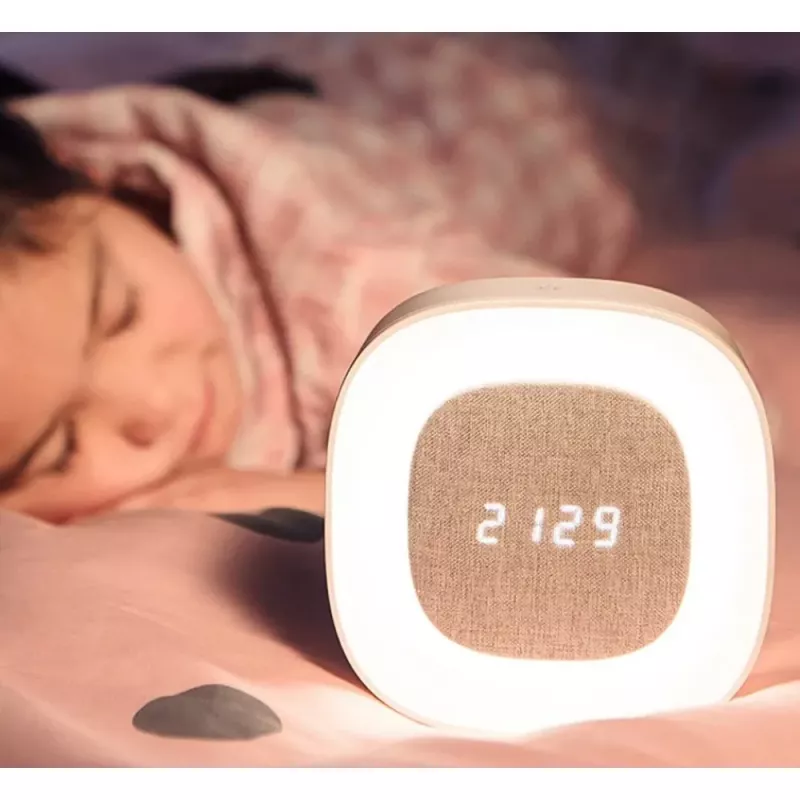 Techly IC-CLOCK-56WH Despertador digital gris, blanco