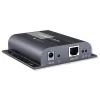 Techly IDATA-EXTIP-383V4 Transmisor y receptor AV negro