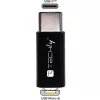 Techly IADAP USBC-MBKT Adaptador de cable cambiador de género Micro-USB negro