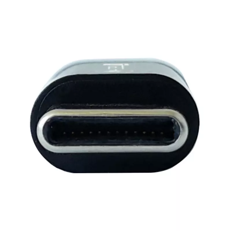 Techly IADAP USBC-MBKT Adaptador de cable cambiador de género Micro-USB negro