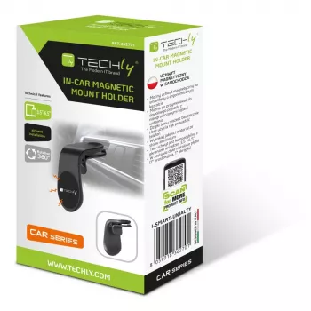 Techly I-SMART-UNIALTY Soporte pasivo para teléfono móvil/smartphone negro