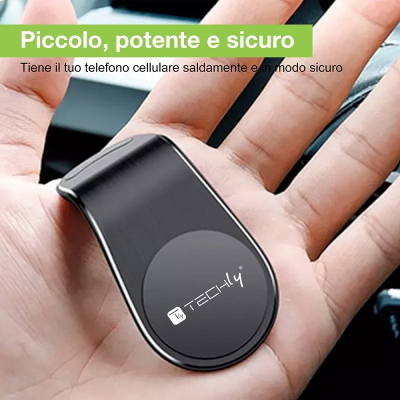 Techly I-SMART-UNIALTY Soporte pasivo para teléfono móvil/smartphone negro