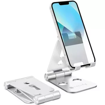 Techly I-SMART-STAND6 Soporte pasivo para teléfono móvil/smartphone plateado