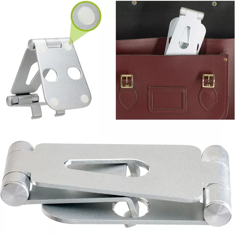 Techly I-SMART-STAND6 Soporte pasivo para teléfono móvil/smartphone plateado