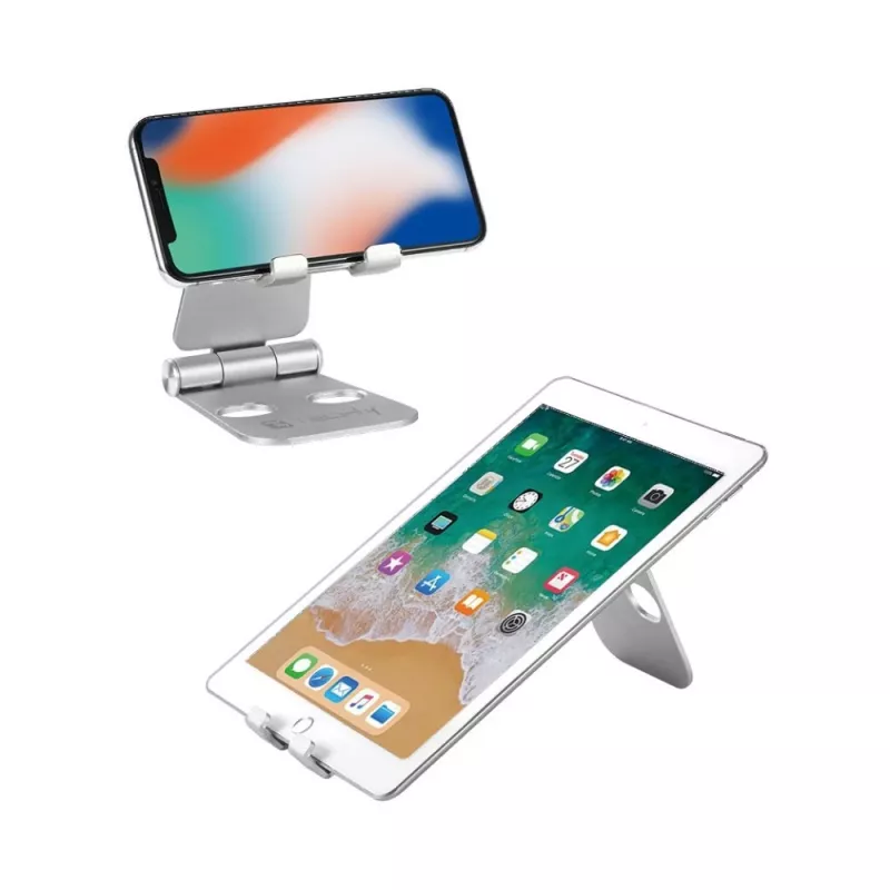 Techly I-SMART-STAND6 Soporte pasivo para teléfono móvil/smartphone plateado