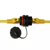 Techly IWP-MD C6A-IPPANT Adaptador de cable RJ45 negro