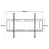 Techly ICA-PLB 262L Soporte de pared para TV 177,8 cm (70