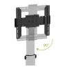 Techly Soporte de suelo para televisores de 32