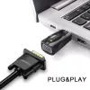 Techly IDATA HDMI-VGA2MABT2 Convertidor de señal de vídeo convertidor de vídeo pasivo 1920 x 1080 píxeles