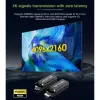 Techly IDATA EXT-600HC Extensor AV transmisor y receptor AV negro