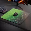 Techly ICA-MP GLASS1 Alfombrilla de ratón para gaming verde