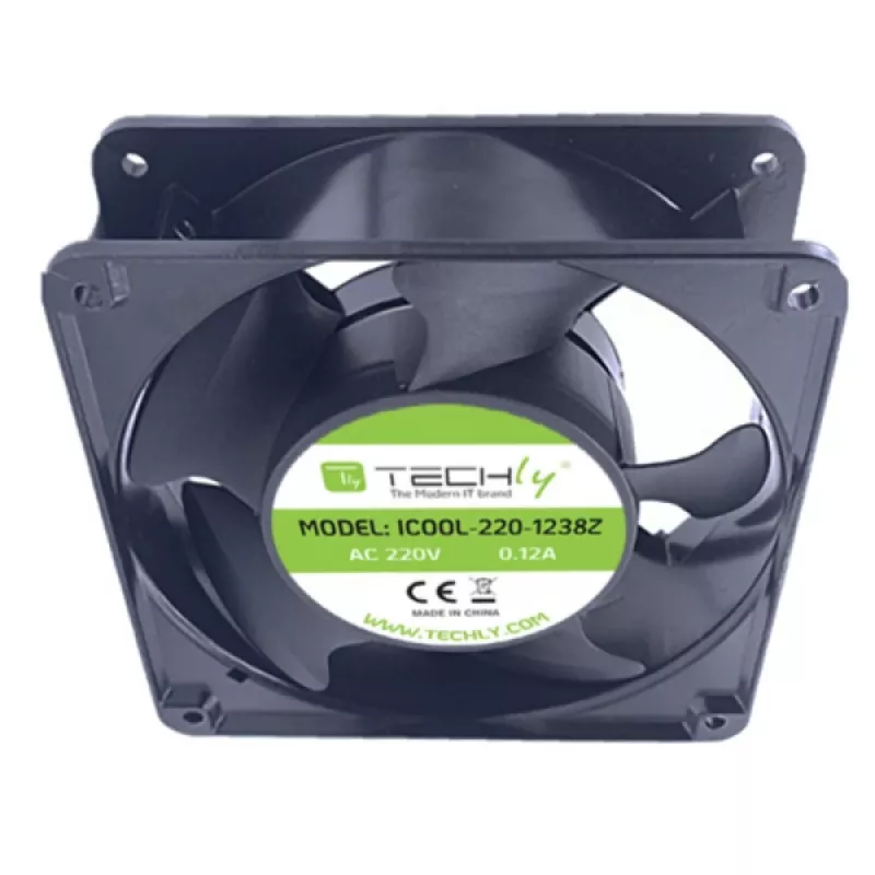 Techly ICOOL-220-1238Z Sistema de refrigeración para ordenador pieza/accesorio módulo de ventilador