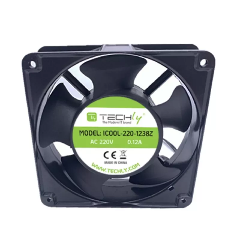 Techly ICOOL-220-1238Z Sistema de refrigeración para ordenador pieza/accesorio módulo de ventilador