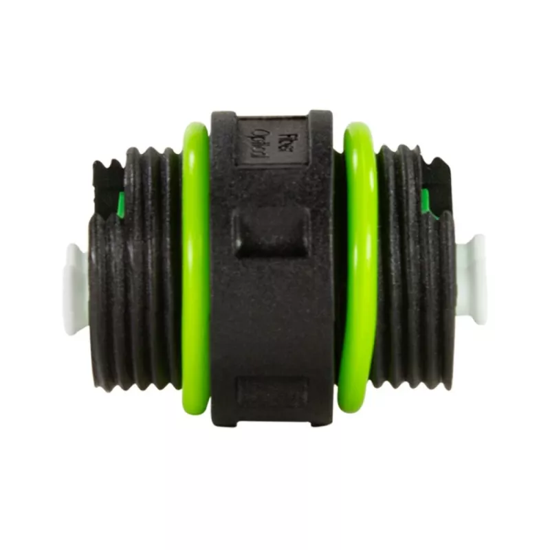 Techly Conector de fibra óptica LC dúplex impermeable IP68 con dos prensaestopas